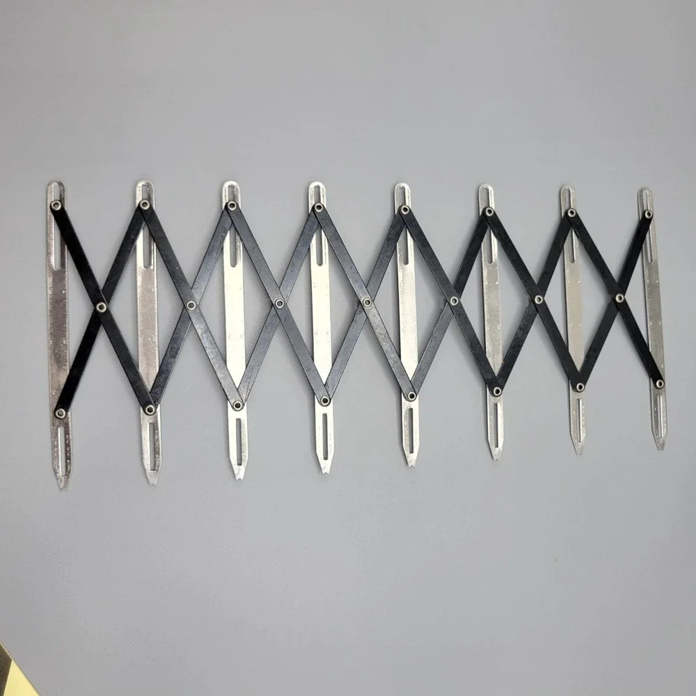 Simflex Expanding Sewing Gauge Measuring Tool For Sewing Pleats Tucks Buttons